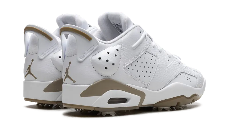 Air Jordan 6 Low Golf “White Khaki” (DV1376-100)