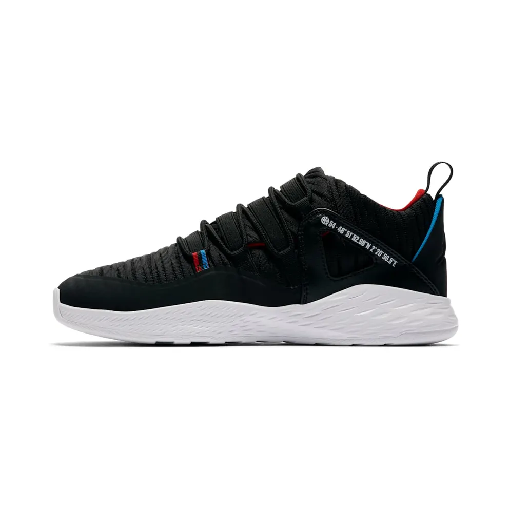 Jordan Formula 23 Low Quai 54 (2017) (GS) “Black / University Red / Italy Blue” (AA7202-054)