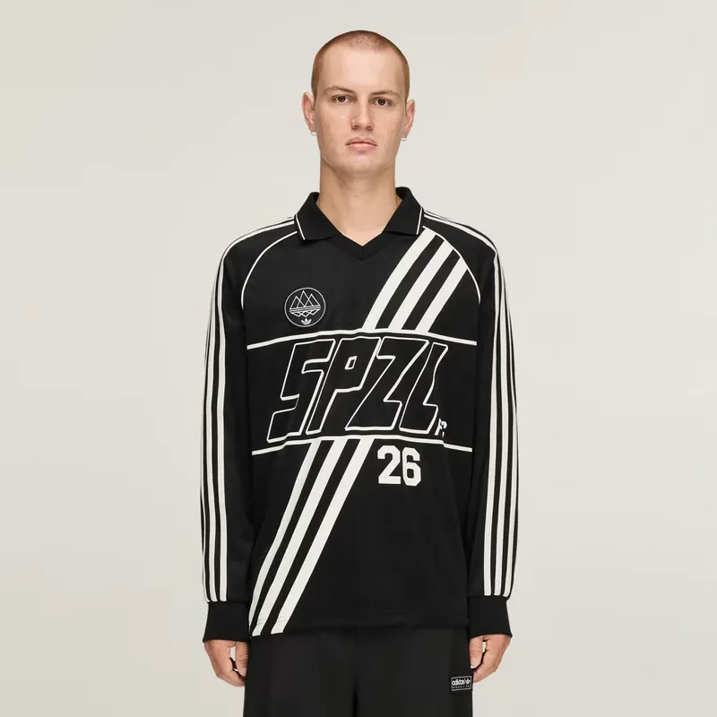 adidas SPZL F.c. Long Sleeve Jersey “Black” (KV4425)