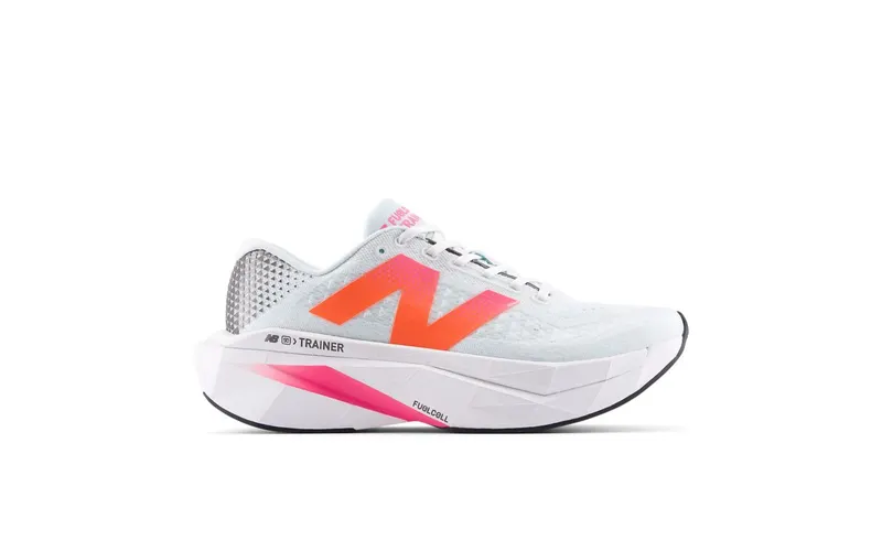 NEW BALANCE FuelCell SuperComp Trainer v3 “PINK HEAT / GLINT BLUE” (MRCX17A)