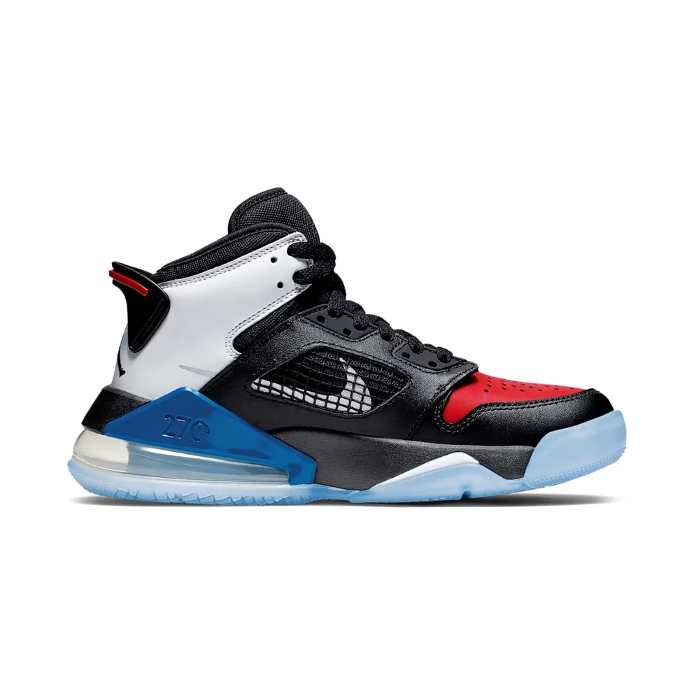 Jordan Mars 270 Top 3 (GS) Black/Reflect Silver-Gym Red-Game Royal-White (BQ6508-001)