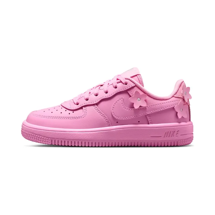 Nike Air Force 1 “Pink Rise / Pink Foam / Metallic Silver” (IO7959-600)