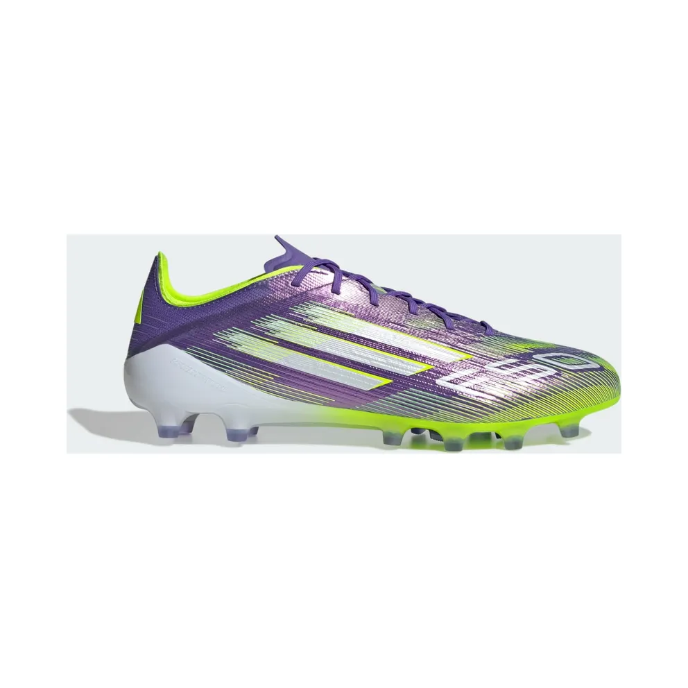 adidas F50 Elite Artificial Grass Boots “Purple Rush / Cloud White / Lucid Lemon” (JH7638)