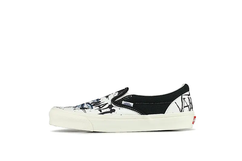 Vans Slip-On Ralph Steadman Fish True White/Black (VN0A45JKVQM)