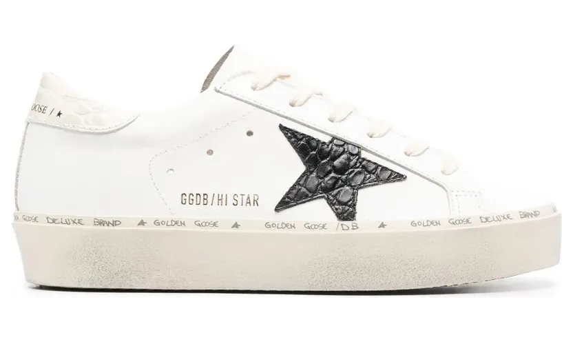 Golden Goose Hi Star low-top sneakers – Wit (GWF00118F004130)