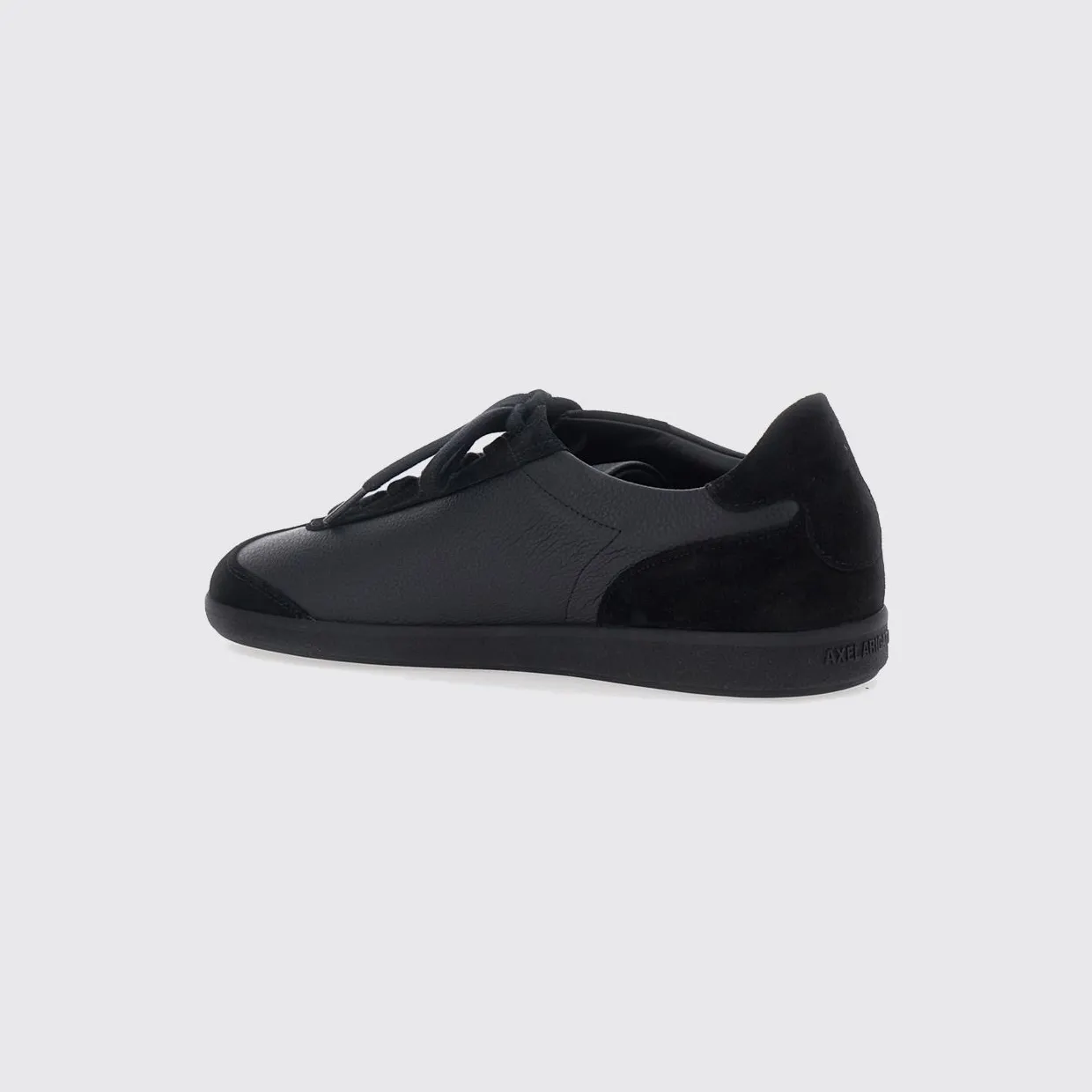 Axel Arigato Zane Low-Top Trainers in Smooth and Suede Calfskin Black (F4066005) (2)