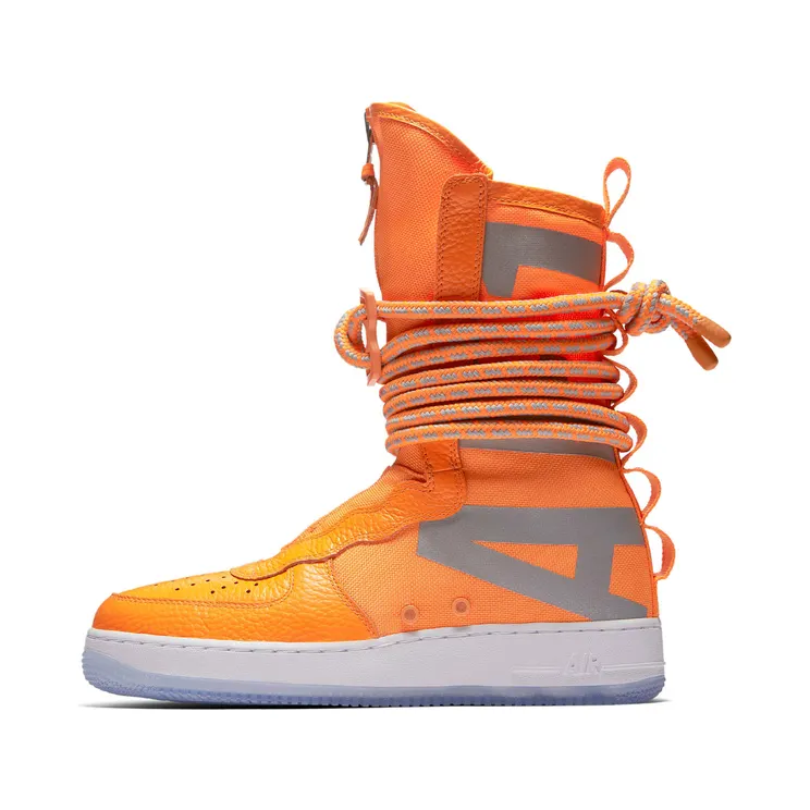 Nike SF Air Force 1 High “Total Orange / White” (AA1128-800)