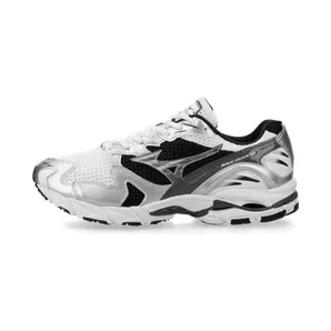 Mizuno Wave Rider 10 (white / silver / black) – D1GA210405