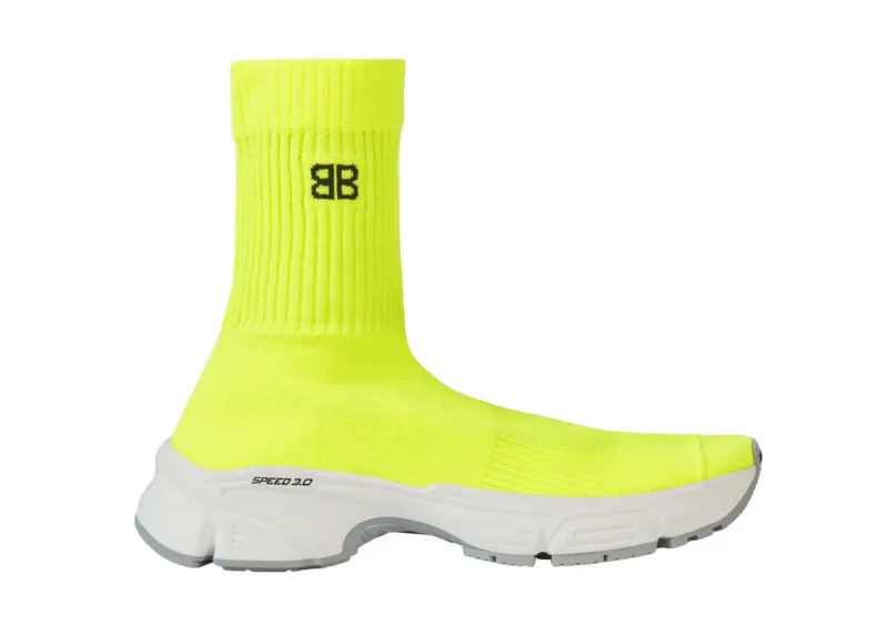 Balenciaga Speed 3.0 Fluo Yellow (W) (654466W2DN37210)