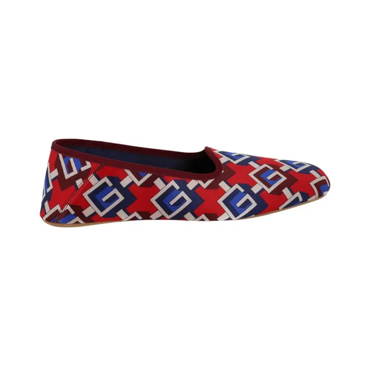 Gucci Geometric G Print Slippers Multi (M662868-20T10-6499)