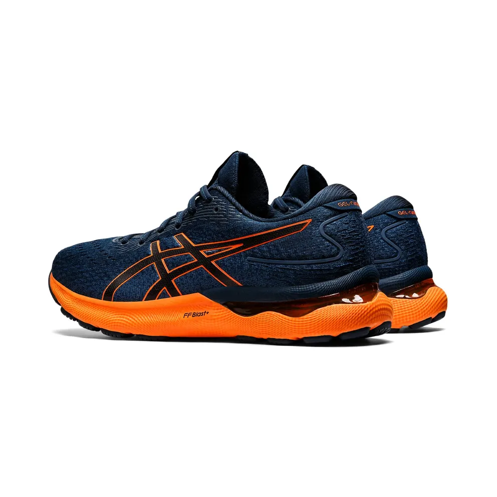 ASICS Gel-Nimbus 24 French Blue Shocking Orange (1011B359-402)
