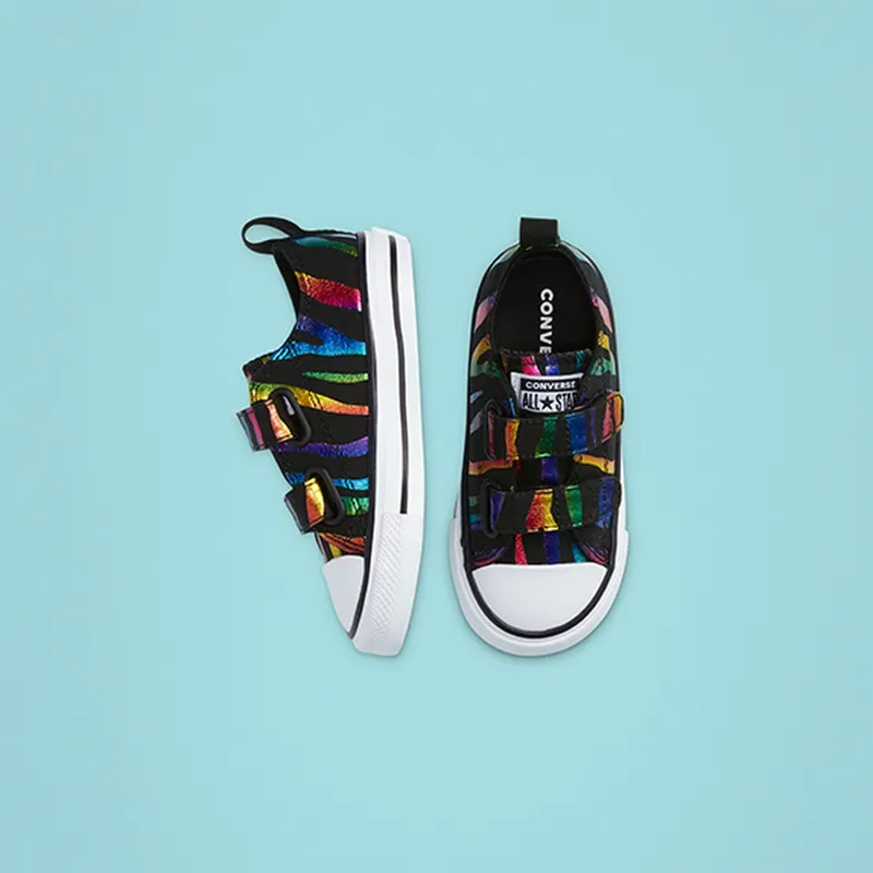 Converse Toddler Archive Zebra Easy-On Chuck Taylor All Star Low Top (767896C)