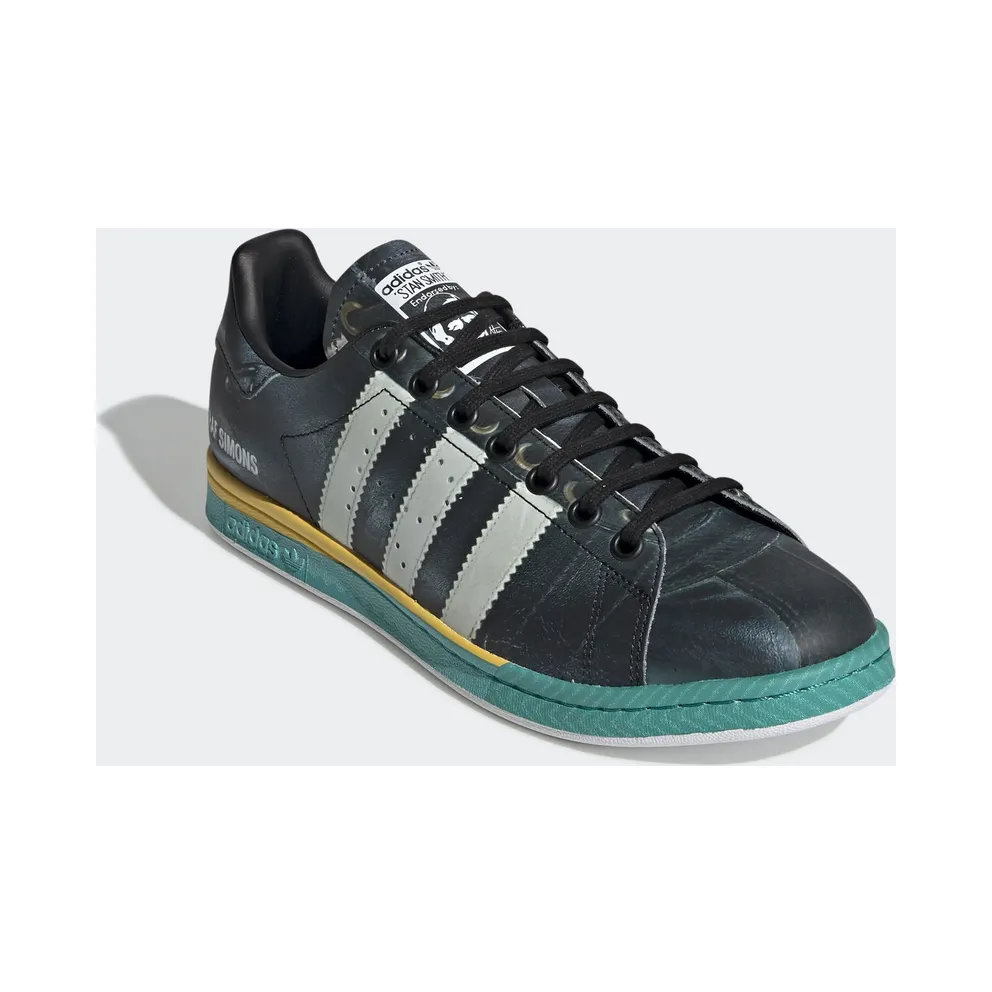 adidas Samba Stan Smith Raf Simons Black White Bright Blue Core Black/Cloud White/Bright Blue (EE7954)