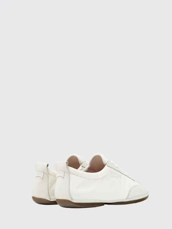 Camper Right Nina Low Top in Leather and Recycled PET White (K201967-002RIGHTNINA0)