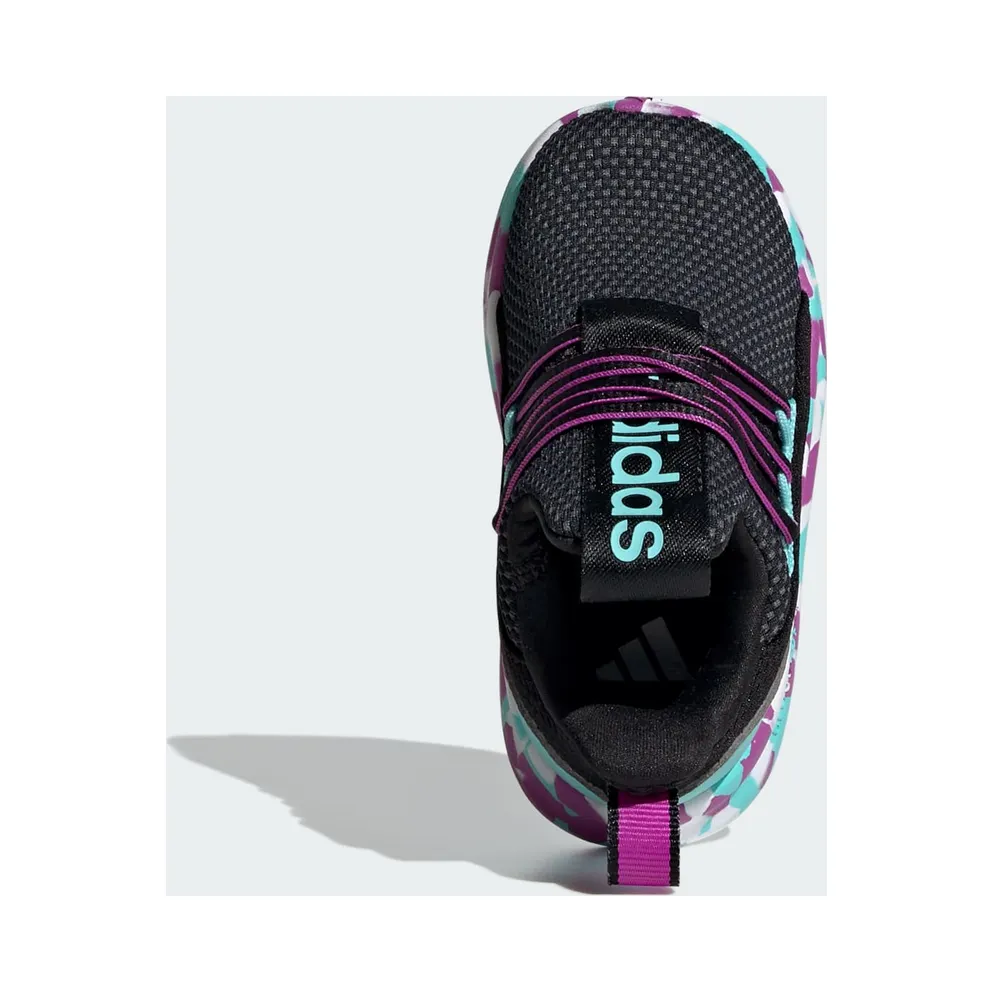 adidas Lite Racer Adapt 7.0 Black Purple Burst Aqua (JS2284)