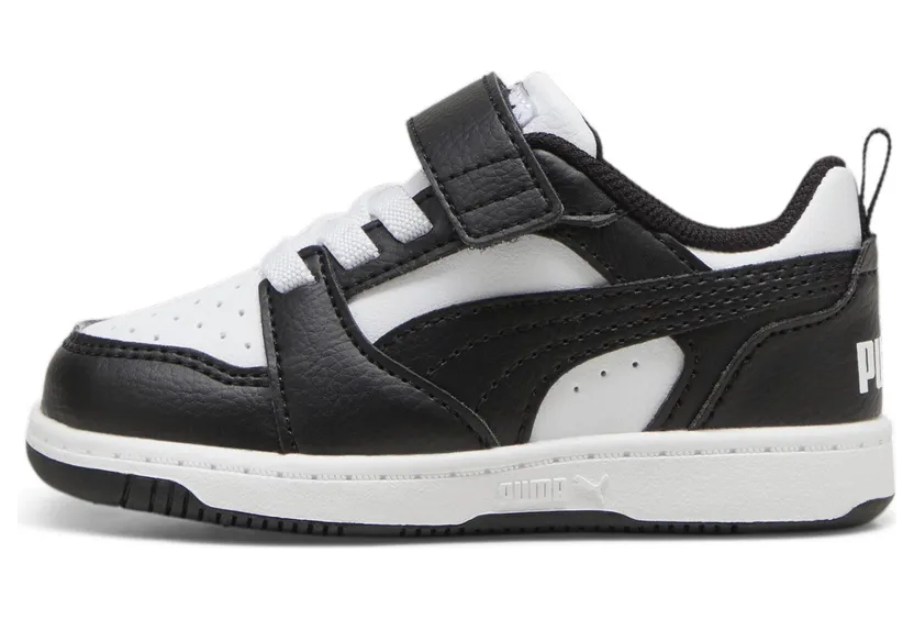 Puma Rebound v6 Lo “Puma White / Puma Black” (397420_01)
