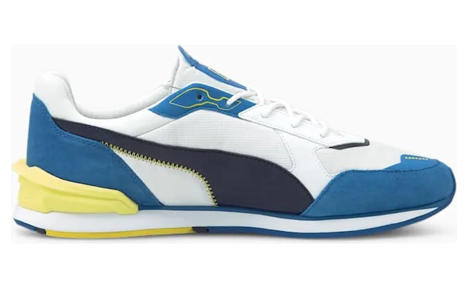 Puma Porsche Legacy Low Racer motorsportschoenen Wit/Blauw (306811-02)