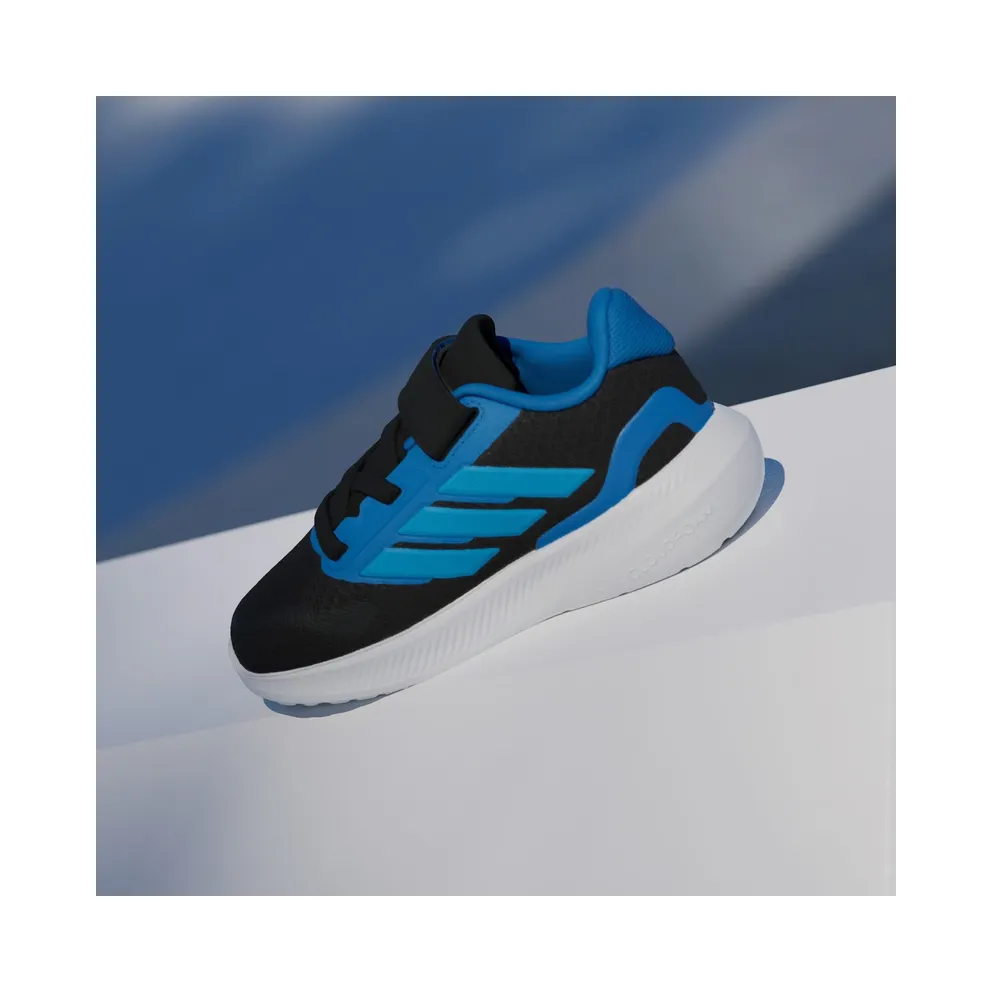 adidas Runfalcon 5 Shoes Kids “Core Black / Lucid Aquamarine / Lucid Ray Blue” (IH6865)