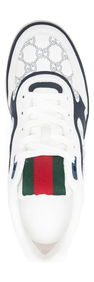 Gucci Logo-pattern “White/Blue” (850193 AAFOO 9071) (3)