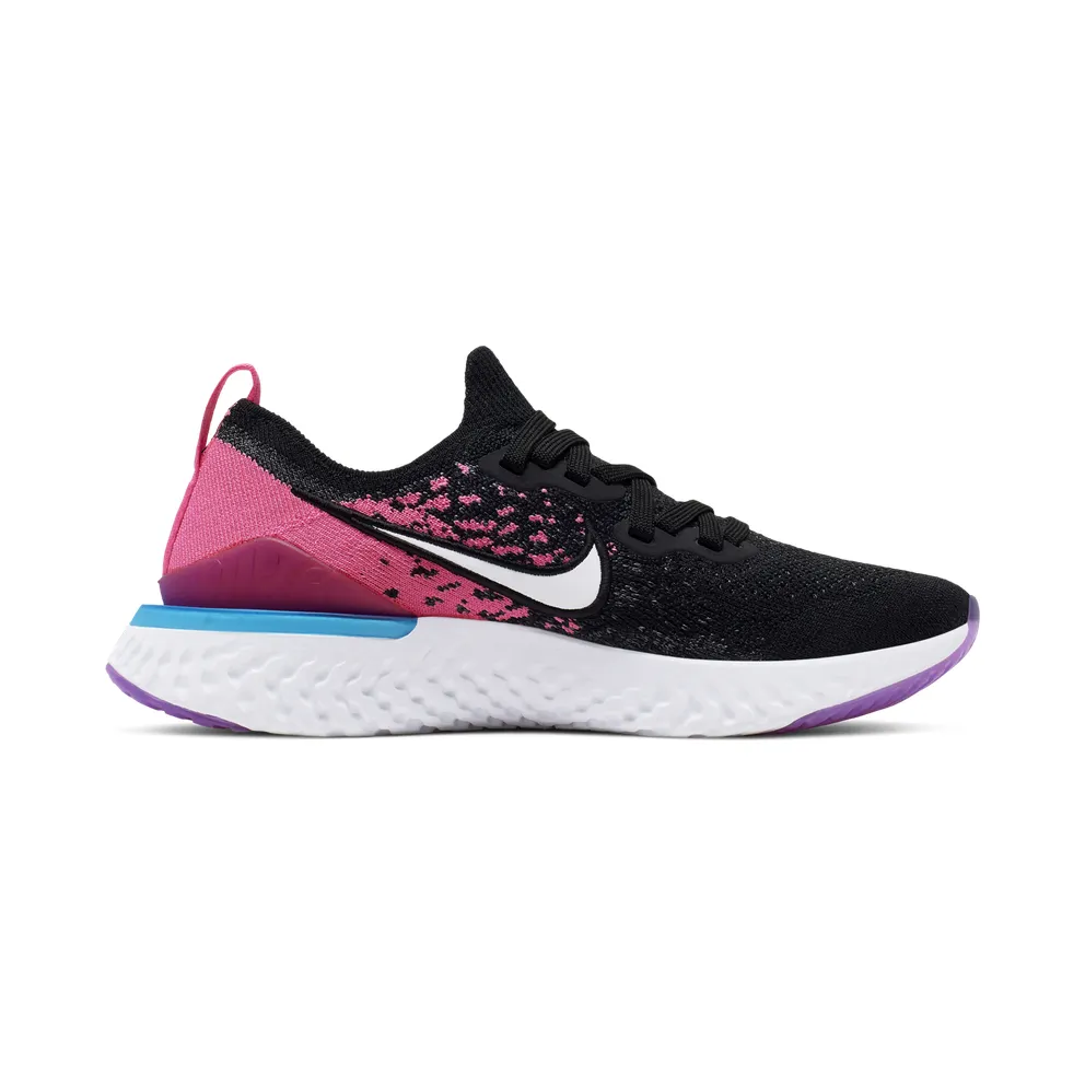 Nike Epic React Flyknit 2 voor kids Black (AQ3243-016)
