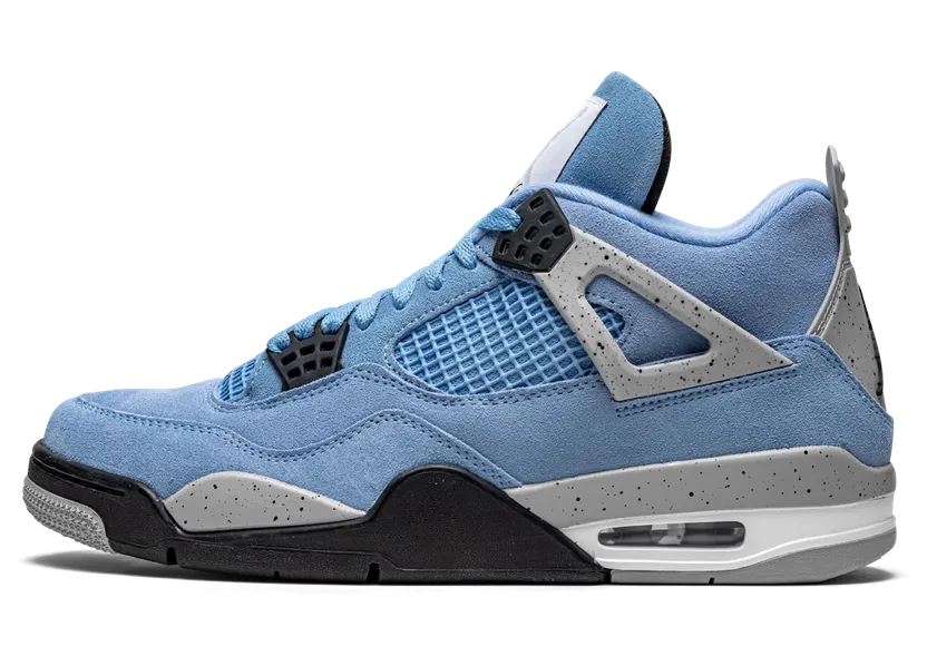 Jordan 4 Retro University Blue (GS) (408452-400)