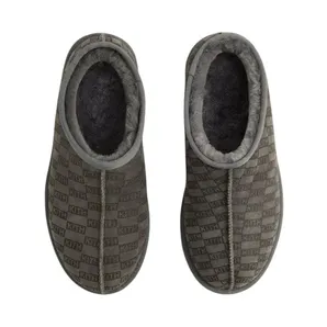Kith Kithmas Monogram Shearling Slippers Idea (KHMSH0004-176)