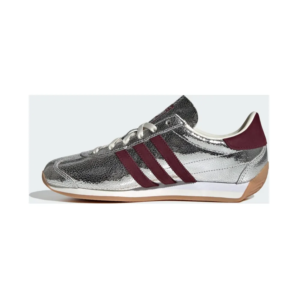 Adidas Country OG Silver Metallic / Maroon / Off White (JQ5111)