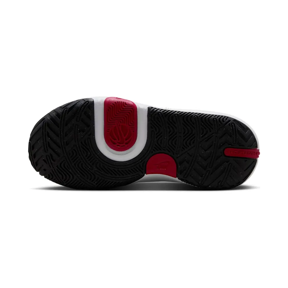 Nike Team Hustle D 11 Cement Grey Black White Gym Red (DV8994-006)