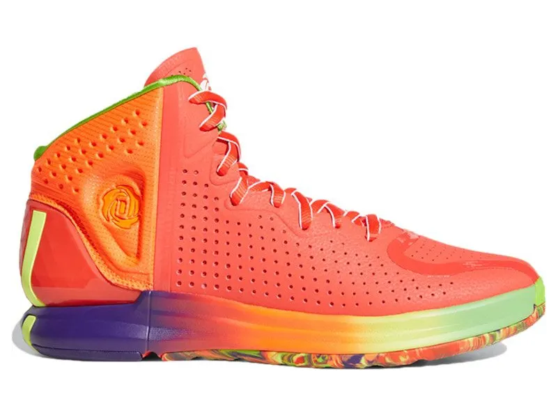 adidas D Rose 4 Restomod Solar Red Rainbow (FX5014)