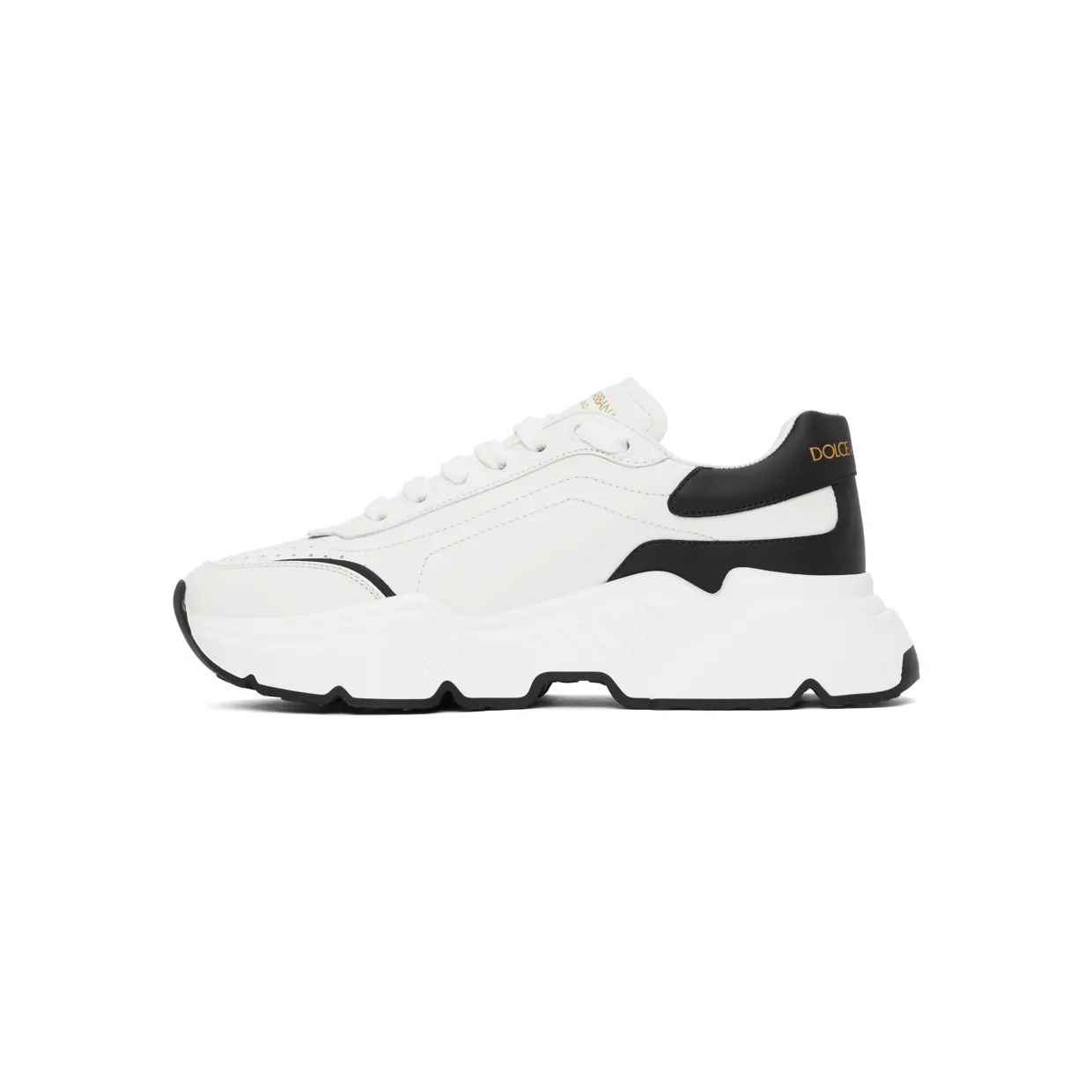 Dolce & Gabbana White & Black Daymaster Sneakers (CS1791 AX589) (3)