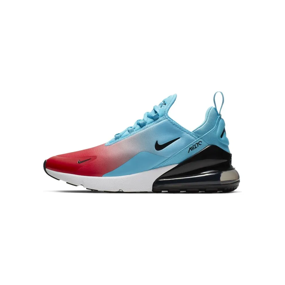 Nike Air Max 270 Firecracker Blue Fury/White-University Red-Black (CJ0767-400)