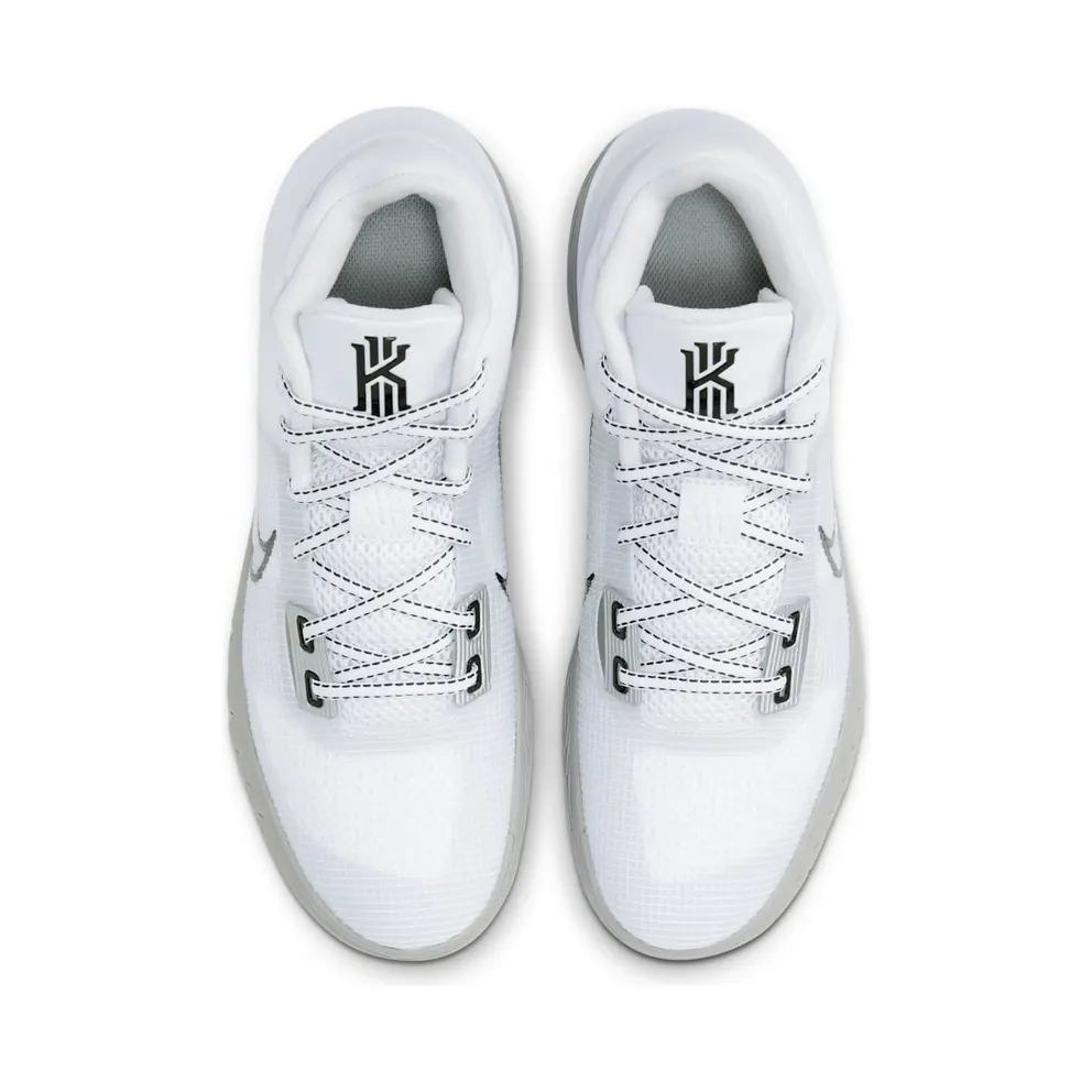 Nike Kyrie Flytrap IV “White / Black / Metallic Silver” (CT1972-100)