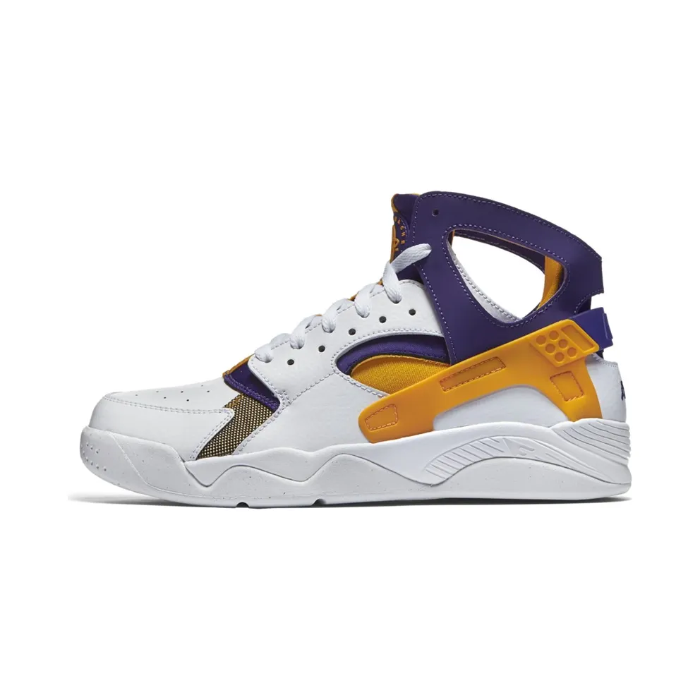Nike Air Flight Huarache Lakers White/University Gold-Court Purple (705005-101)