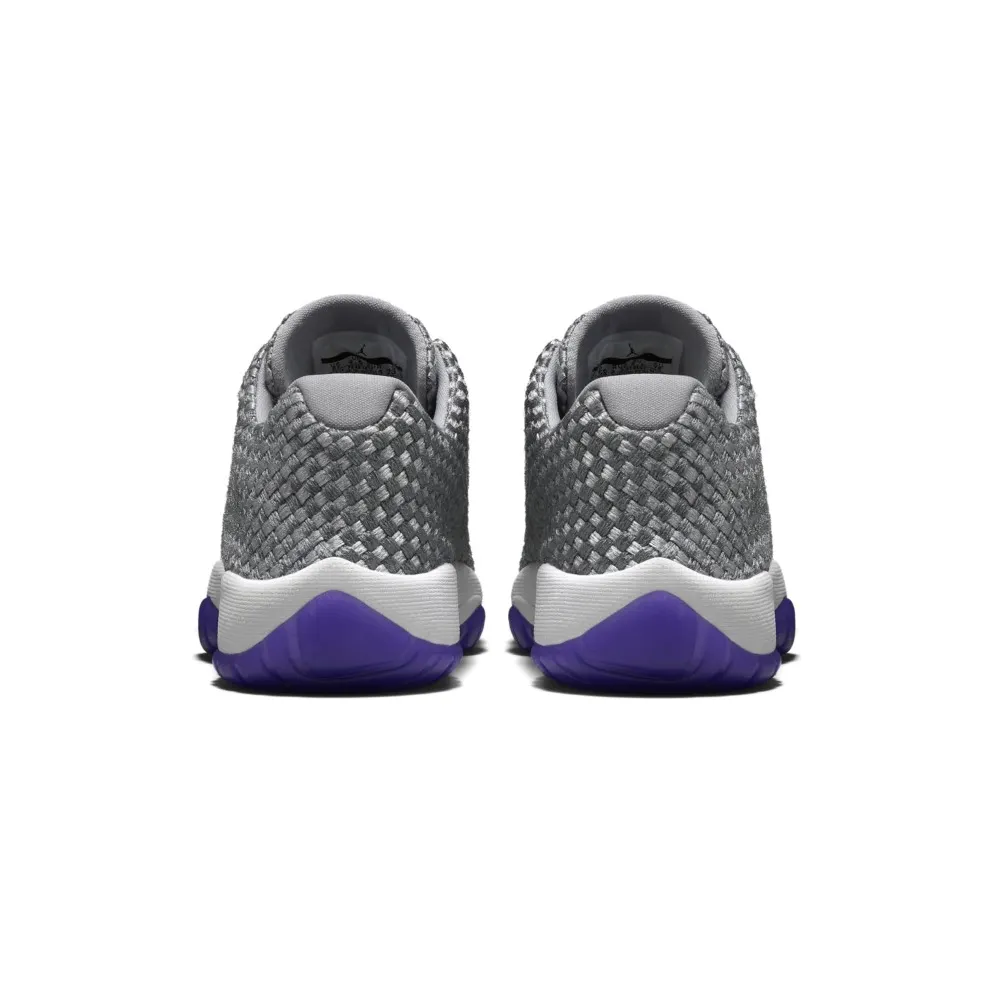 Jordan Future Low Wolf Grey Court Purple (GS) Wolf Grey/Court Purple-Cool Grey-White (724814-039)