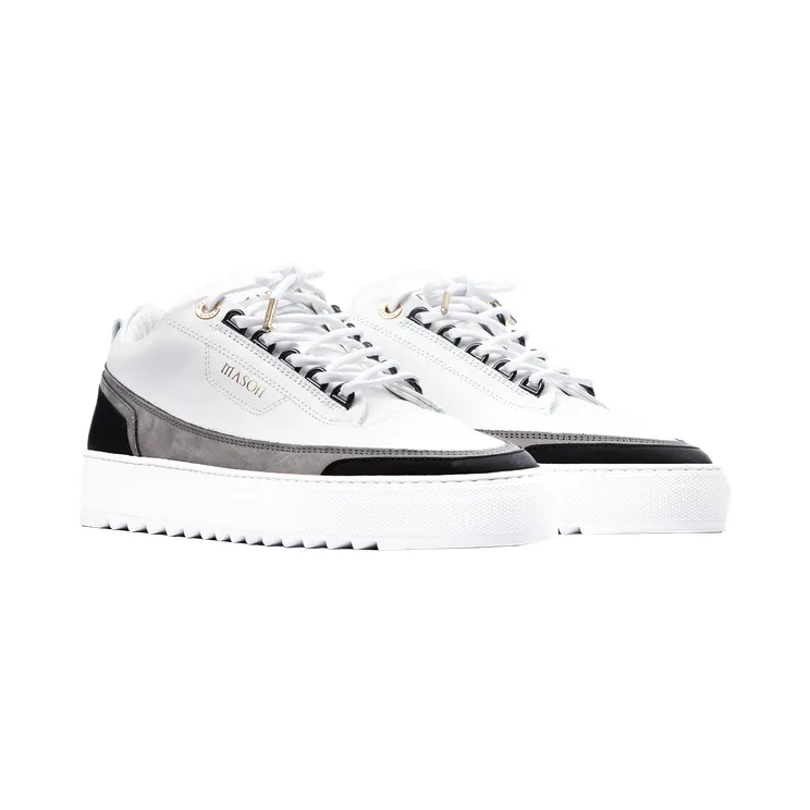 Mason Garments Firenze Leather / Nubuck White (FW19-15D-1)