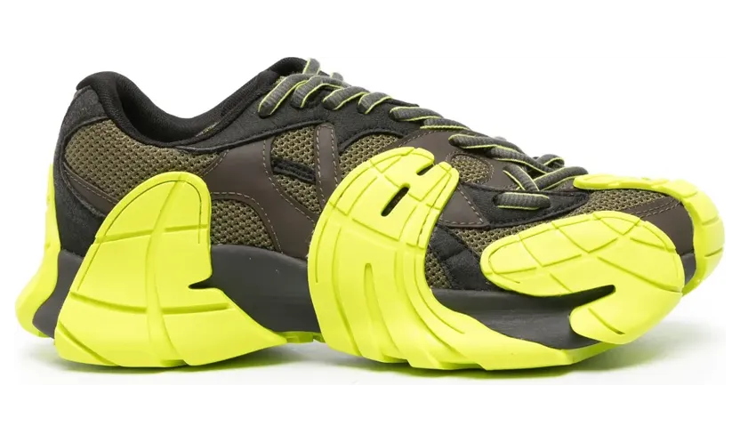 CamperLab Tormenta Sneakers mit Mesh-Einsatz – Grün (A500013009)
