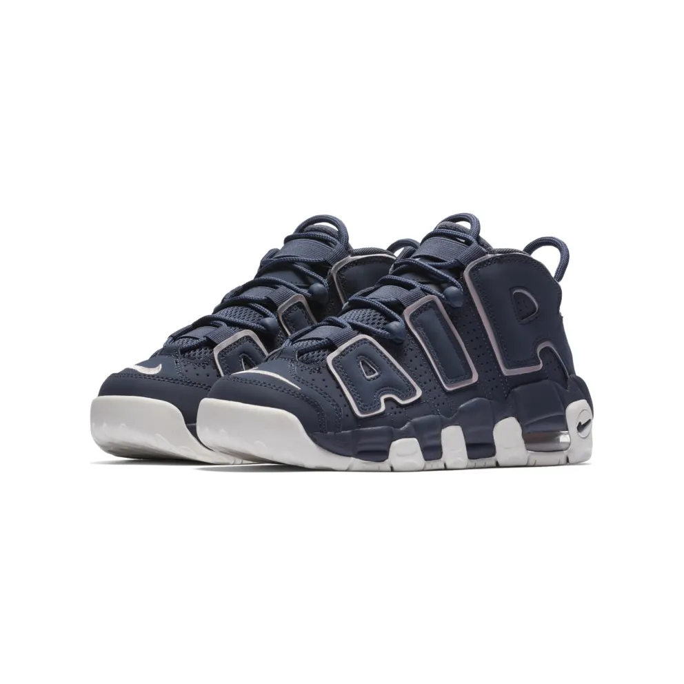 Nike Air More Uptempo Thunder Blue (GS) Thunder Blue/Summit White-Particle Rose (415082-402)