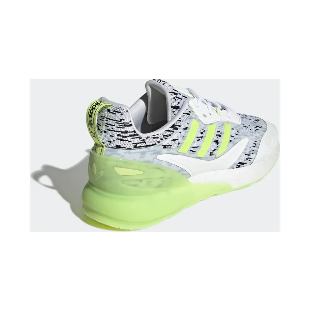 Adidas ZX 2K BOOST 2.0 Cloud White / Pulse Lime / Pulse Lime (GW0624)