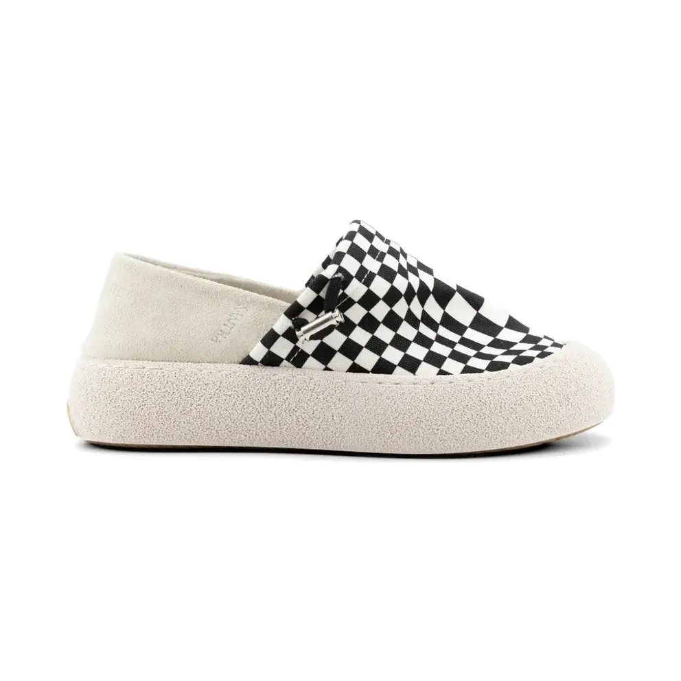 SANTHA ImSouAne mit Schachbrett-Print – White (YU05IMCNCH)
