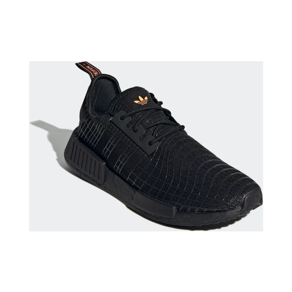 Adidas NMD_R1 Core Black / Core Black / Beam Orange (GX9529)