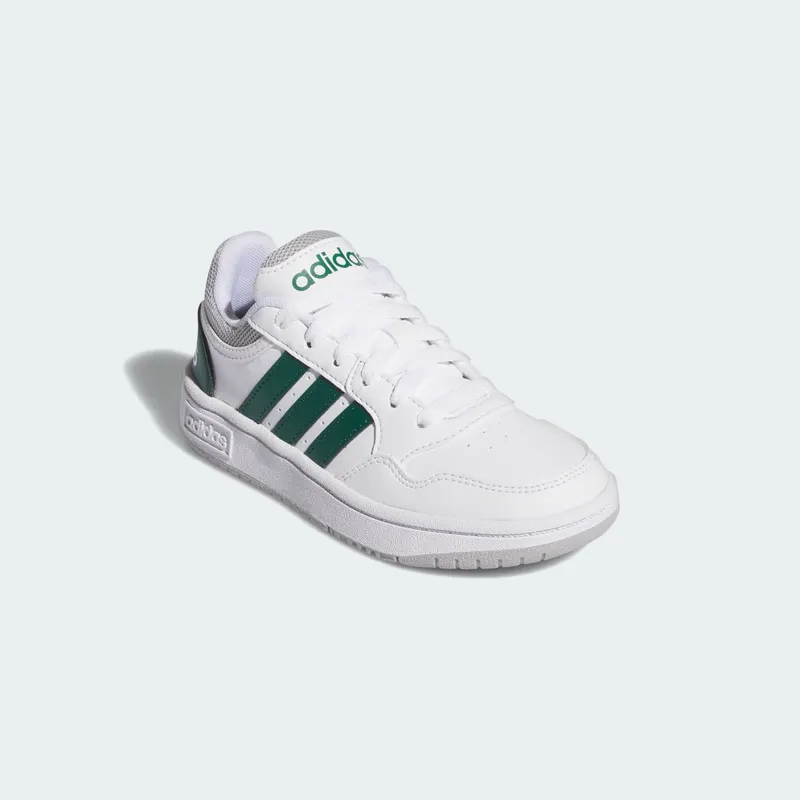 Adidas Hoops Cloud White / Collegiate Green / Grey Two (IG3830)