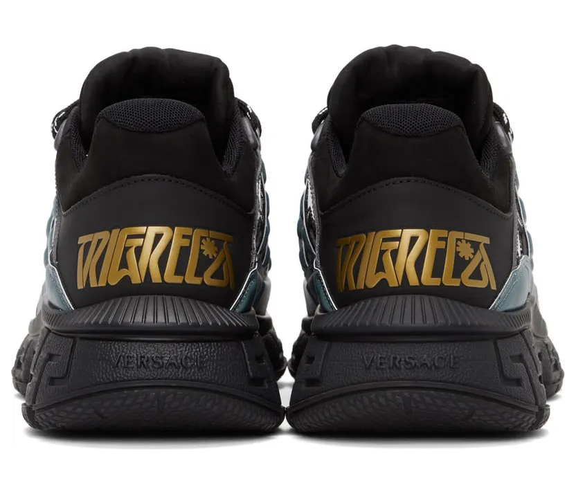 Versace Black Trigreca Sneakers (*DSU8094 1A02707) (4)