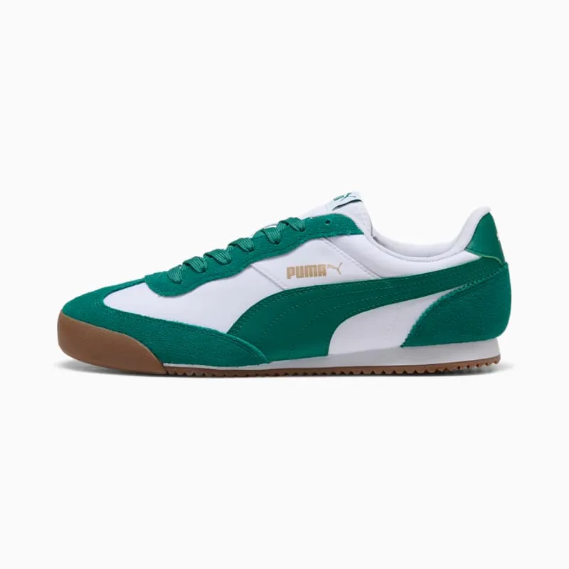 Puma Bootero “Puma White / Wild Green / Puma Gold” (408133_01)