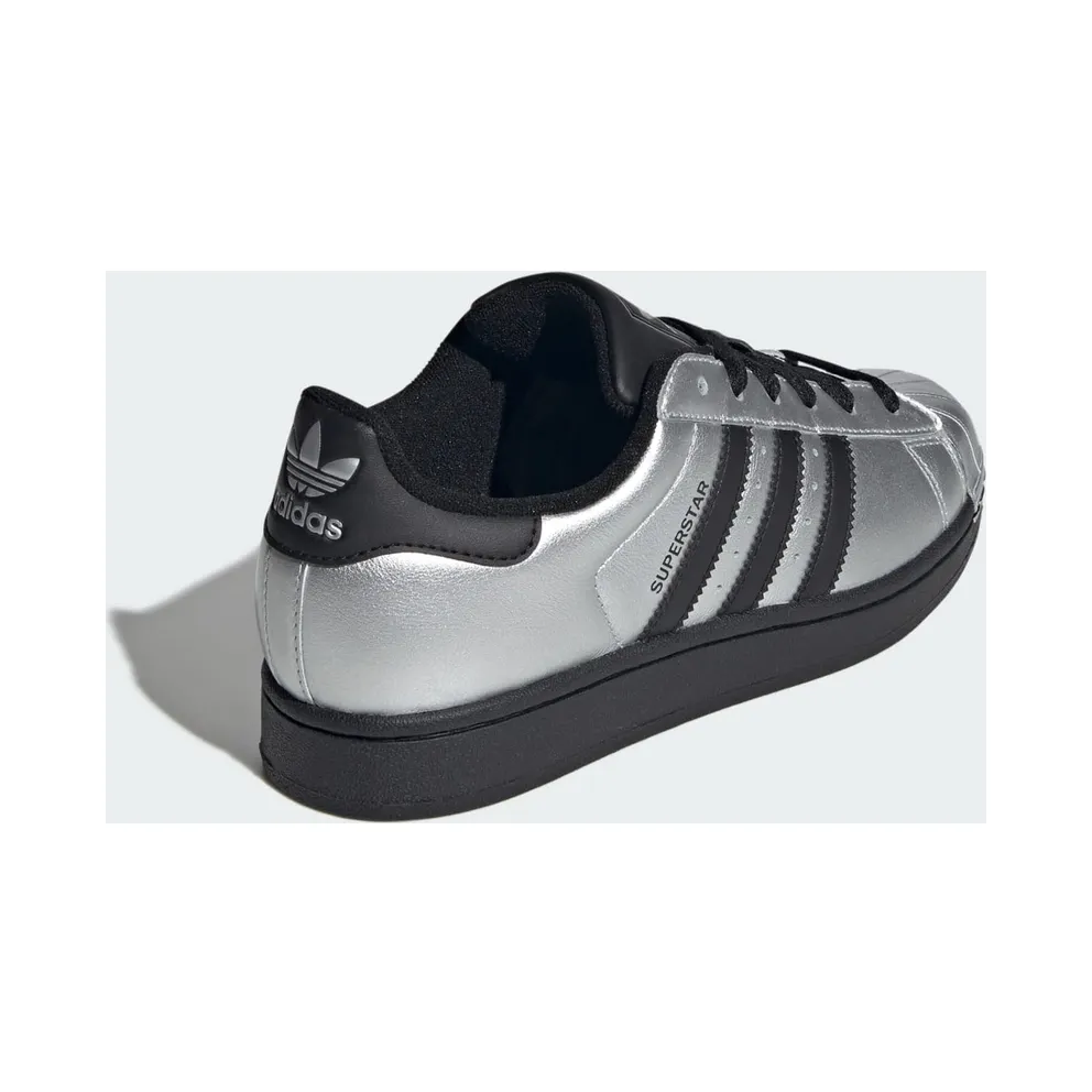 Adidas SUPERSTAR II Shoes Silver Metallic / Core Black / Core Black (IH1599)