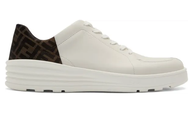 Fendi White Forever Fendi Hybrid Sneakers (7E1238 – A7MT)
