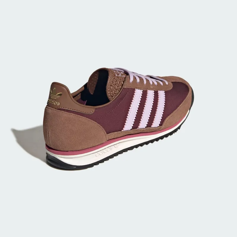 Adidas SL 72 OG Shoes Maroon / Ice Lavender / Preloved Brown (KJ2297)