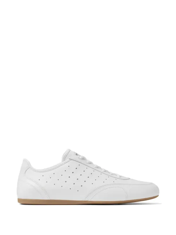 Jimmy Choo Sunny M leren low-top sneakers – Wit (SUNNYMQEI)