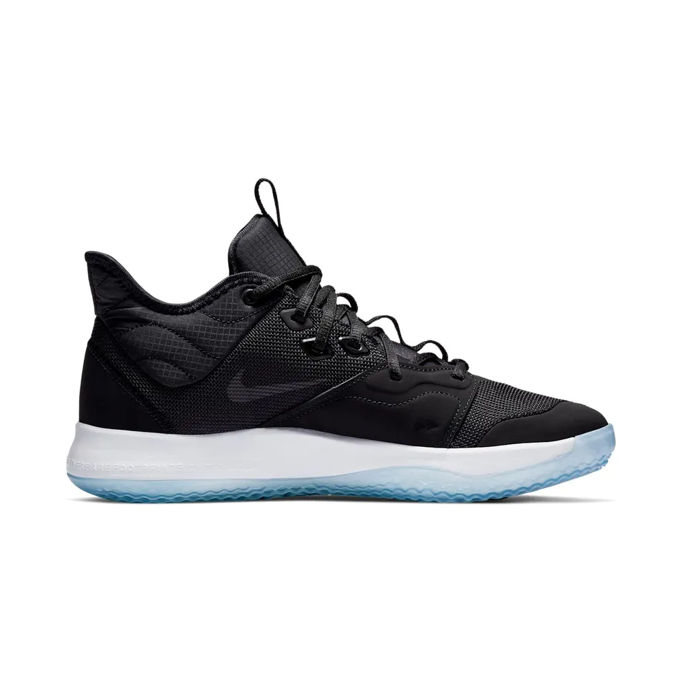 Nike PG 3 Black White Black/Black-White-Laser Fuchsia (AO2607-001)