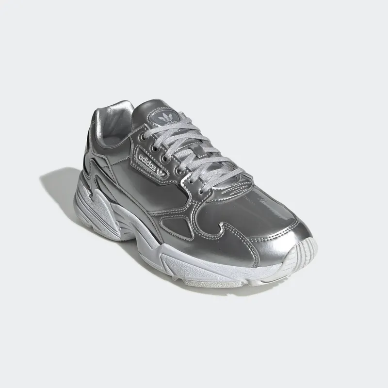 adidas Falcon Silver Metallic (W) Silver Metallic/Silver Metallic/Crystal White (FV4317)
