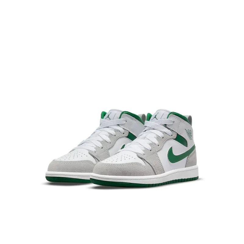 Jordan 1 Mid SE White Pine Green Smoke Grey (PS) (DC7249-103)